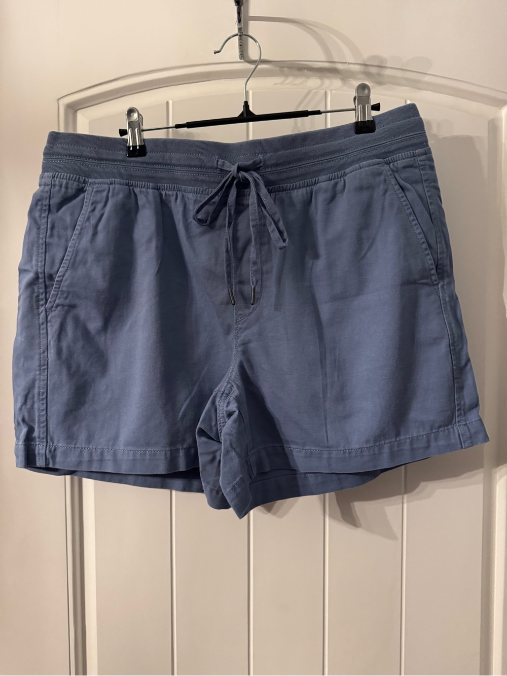 Orvis Light Blue Drawstring Athletic Shorts